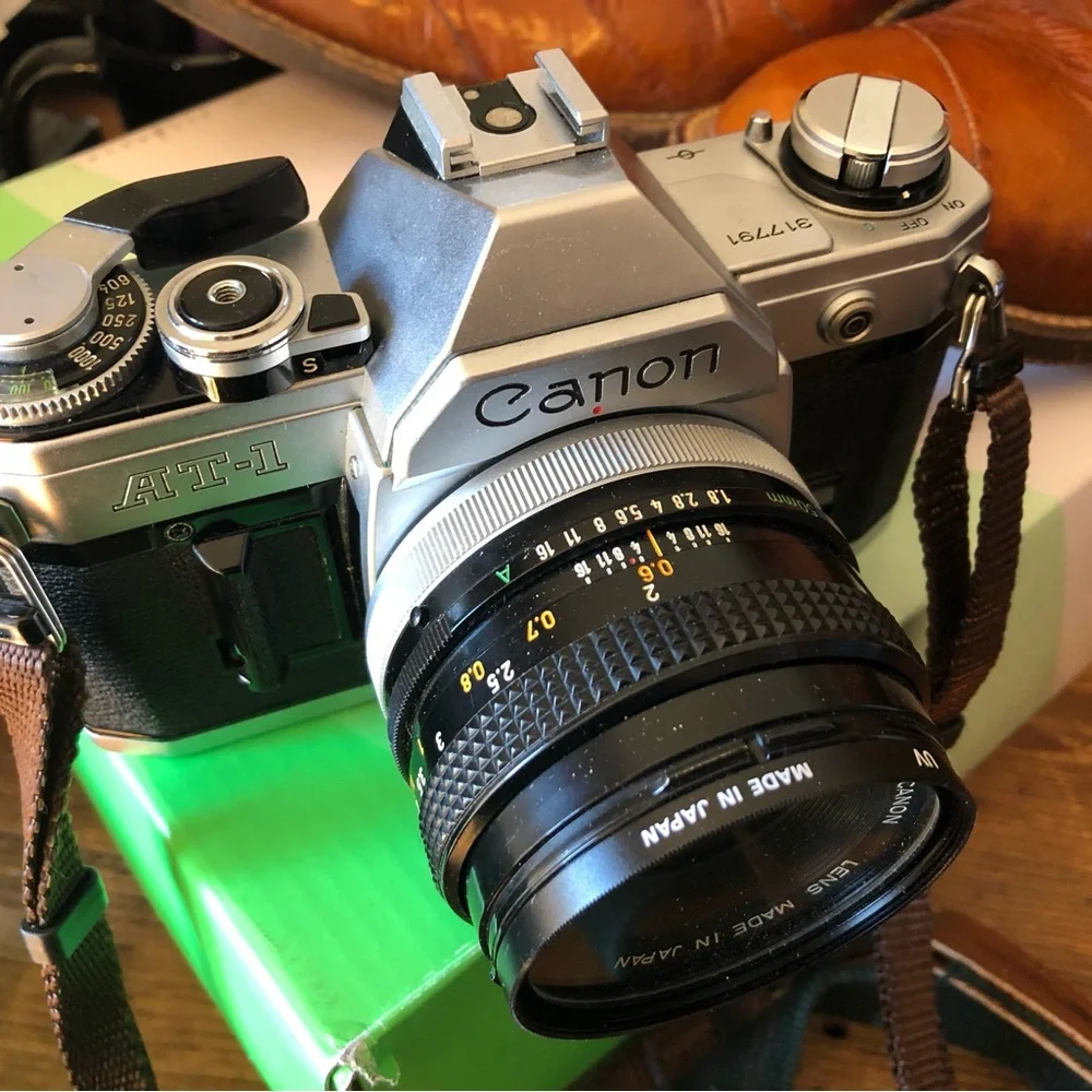 Canon 50mm At-1 camera
